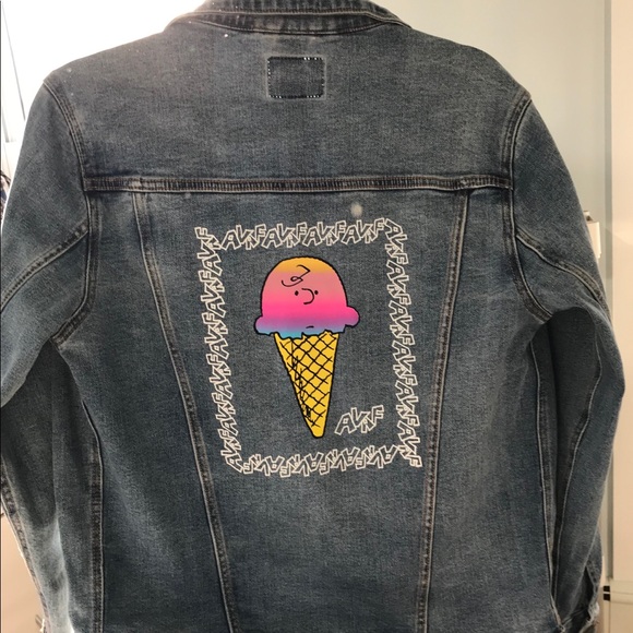 Jackets & Coats Peanuts Charlie Brown Ice Cream Cone Jacket Poshmark